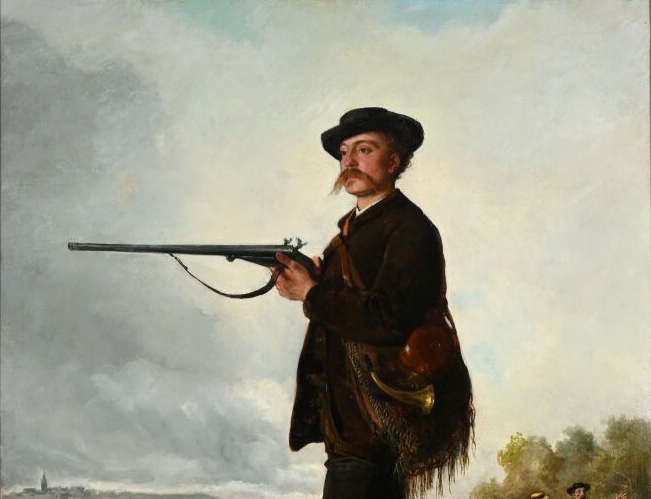 Théodore Levigne’s Les chasseurs