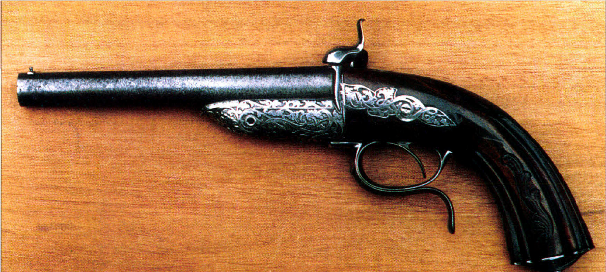 Béringer pinfire pistol. Bastié, J. P. (1993). (6)