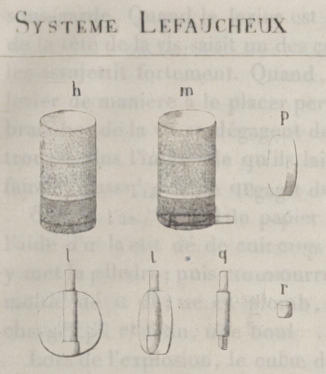 Systeme Lefaucheux