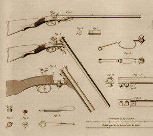 Detailed Examination of Lefaucheux's Cartridge Innovations and Firearm Designs (1835)