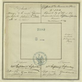 Jean Pierre Alexis Adolphe Laffiteau's Lefaucheux Trademark Certificates