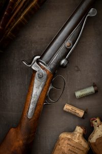 Casimir Lefaucheux 1833 Patent Shotgun