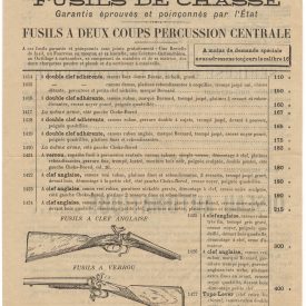 G. Hubert & Cie – Universal Hunting Articles and Lefaucheux System Shotguns