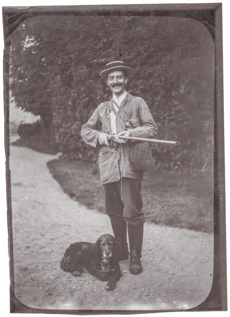 A Toast to the Chase: The Spirited Hunter and His Loyal Hound