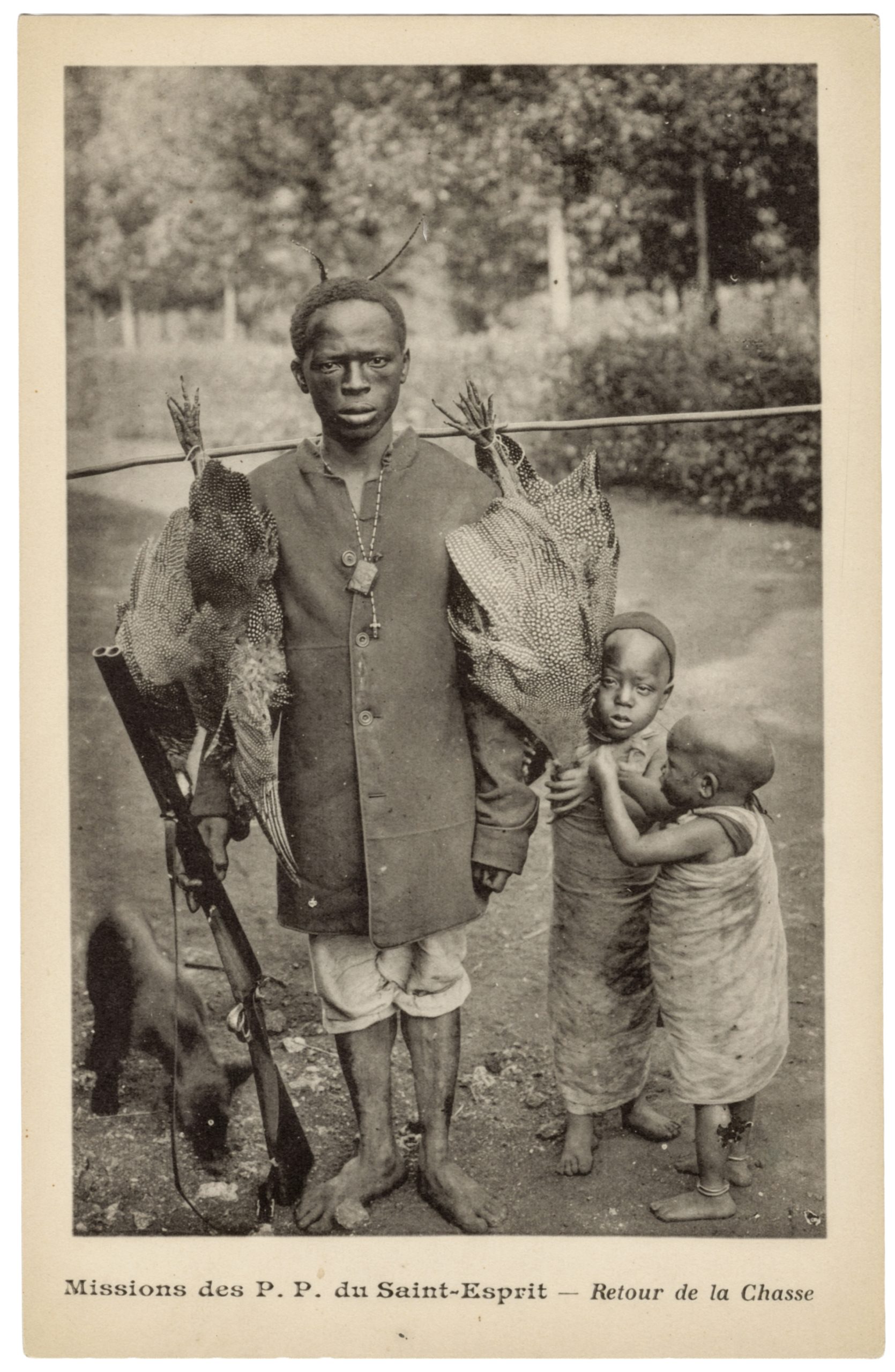 Return from the Hunt: A Mission-Era Portrait with a Lefaucheux Shotgun