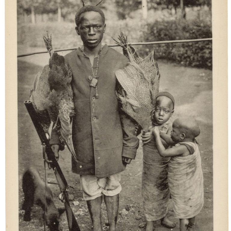 Return from the Hunt: A Mission-Era Portrait with a Lefaucheux Shotgun