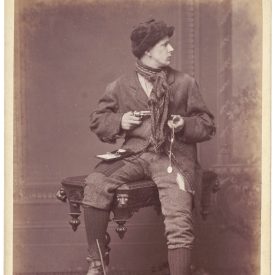 The Rogue’s Portrait: A Staged Character with 7 mm Pinfire Revolver