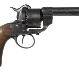 Italian Carabinieri Lefaucheux Model 1854 “Corto” Pinfire Revolver