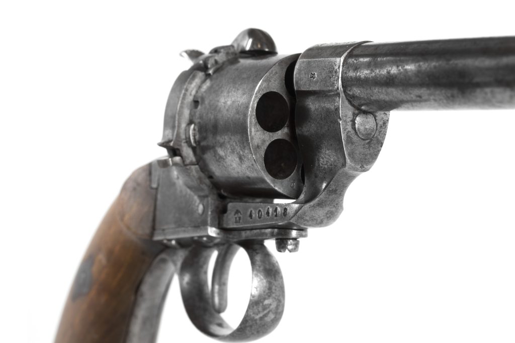 Italian Carabinieri Lefaucheux Model 1854 “Corto” Pinfire Revolver